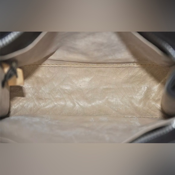 Authentic Christian Dior Trotter Clutch Hand Bag Purse Canvas Leather Blue - Picture 4 of 8